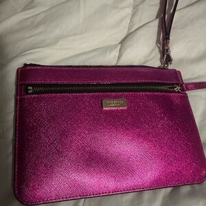 Kate Spade Shimmering Pink Wristlet